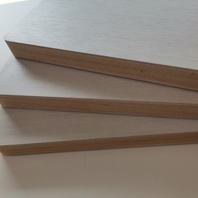 First-Class Grade 18mm Melamine Blockboard Laminated Solid Wood Board with Fir Core for Kitchen Application