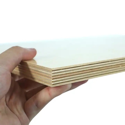 Manufacturer's Wholesale 18mm Laminated Birch Plywood Sheet Modern 4x8 Surface Veneer for Kitchen Furniture/Decoration