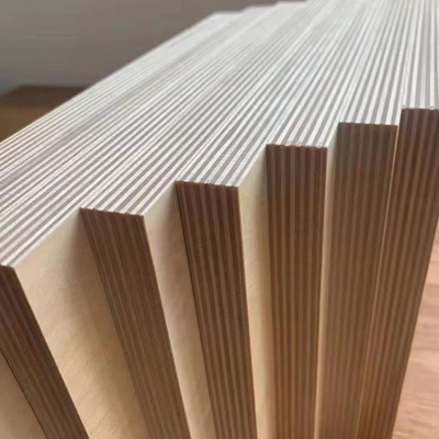 Manufacturer's Wholesale 18mm Laminated Birch Plywood Sheet Modern 4x8 Surface Veneer for Kitchen Furniture/Decoration