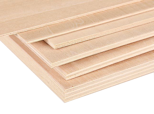 Customized Modern E1 Standard Veneer Boards 1.5mm-10mm Thick Natural Poplar Wood Plywood Laser Cutting for Living Room Kitchen