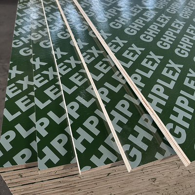 High Quality 4x8 18mm Green Formwork Film Faced Plywood Modern Poplar High Strength Construction Board with Logo for Marine Use