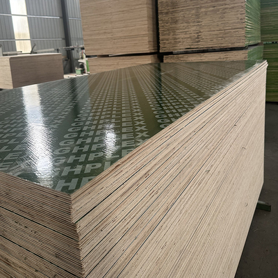 High Quality 4x8 18mm Green Formwork Film Faced Plywood Modern Poplar High Strength Construction Board with Logo for Marine Use