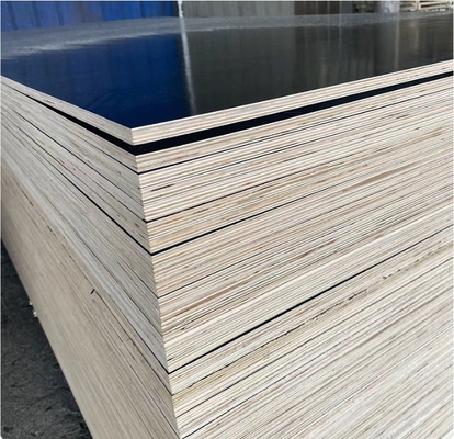 High Quality 18mm Black Film Faced Plywood 1220x2440mm Anti-Slip Commercial Waterproof Marine Construction Board Modern Birch