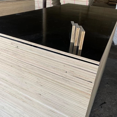 High Quality 18mm Black Film Faced Plywood 1220x2440mm Anti-Slip Commercial Waterproof Marine Construction Board Modern Birch