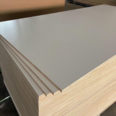 4x8 18mm Decorative Melamine Laminated Plywood Panels for Furniture Decoration E0 Standard for Marine Plywood for Villas