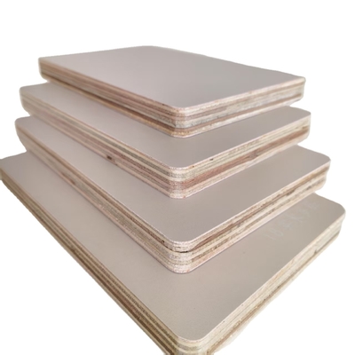 Best Quality 18mm Poplar Core Melamine Laminate Veneer Plywood 4x8 1220x2440mm Waterproof E0 Eco-friendly for Kitchen Villa