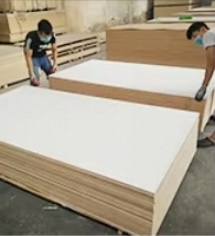 18mm E0 Standard Melamine Laminated Waterproof Plywood Modern Design Water-Resistant Wood Veneer for Various Applications