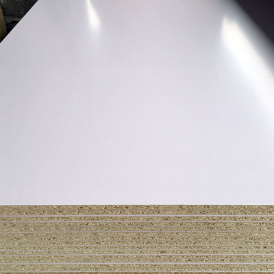 Factory Wholesale Furniture Grade 18mm Melamine Faced Particle Chipboard Sheets Flakeboard Kitchen Cabinets Bedroom Bathroom