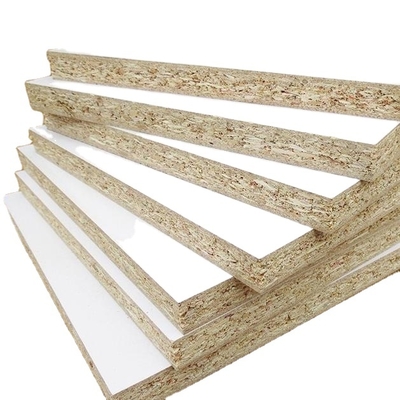 Factory Wholesale Furniture Grade 18mm Melamine Faced Particle Chipboard Sheets Flakeboard Kitchen Cabinets Bedroom Bathroom