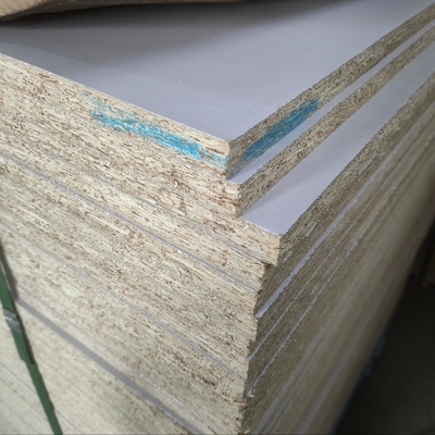 Factory Wholesale Furniture Grade 18mm Melamine Faced Particle Chipboard Sheets Flakeboard Kitchen Cabinets Bedroom Bathroom