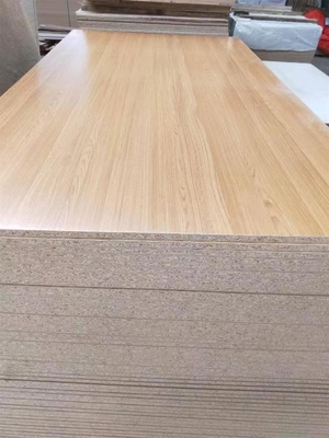 Factory Wholesale Furniture Grade 18mm Melamine Faced Particle Chipboard Sheets Flakeboard Kitchen Cabinets Bedroom Bathroom