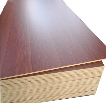 Wholesale High Density Furniture Grade Particle Board Melamine Laminated Chipboard 12mm 25mm for Kitchen Bedroom Bathroom Use