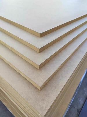 Wholesale Popular  Competitive Price Matt PET Board Density Moisture Proof Fibre MDF Board for  Furniture Decoration