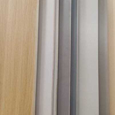 Modern Eco-Friendly Anti-Finger Print Matt PET Faced MDF Board Full Size Board for Bedroom Kitchen Home Furniture E0