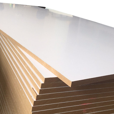 High Quality Melamine Faced MDF Board 2440*1220*18mm UV MDF Raw MDF Board Sanded Wood Veneer for Modern Furniture Decoration