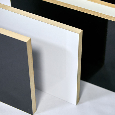 High Quality Melamine Faced MDF Board 2440*1220*18mm UV MDF Raw MDF Board Sanded Wood Veneer for Modern Furniture Decoration