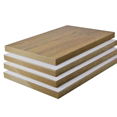 High Quality Melamine Faced MDF Board 2440*1220*18mm UV MDF Raw MDF Board Sanded Wood Veneer for Modern Furniture Decoration