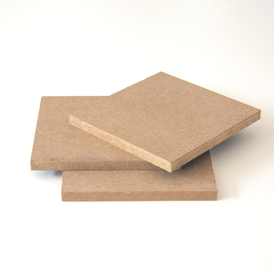 High Quality Melamine Faced MDF Board 2440*1220*18mm UV MDF Raw MDF Board Sanded Wood Veneer for Modern Furniture Decoration