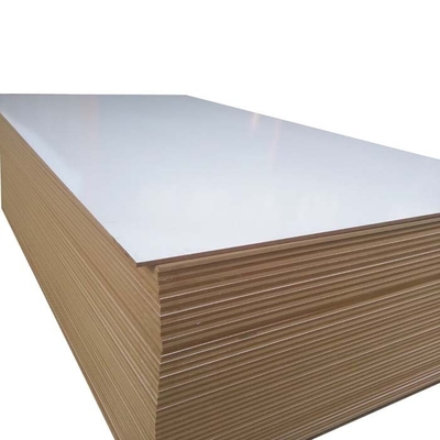 High Quality 18mm 16mm Melamine MDF Board 2440*1220 Glossy Wood Veneer for Furniture Decoration Moisture-Proof and E1 Standard
