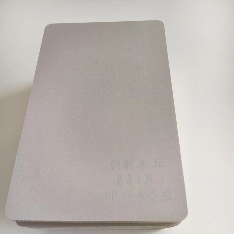 High Quality 18/20mm Melamine Boards Plywood Sheets Environmentally Friendly with Solid Poplar Core for Kitchen Use