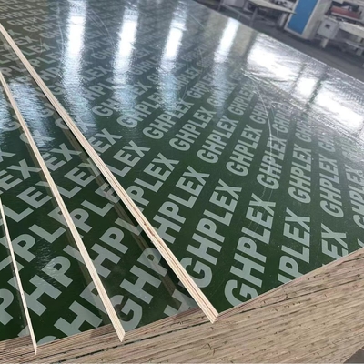 High Quality 4x8 18mm Green Formwork Film Faced Plywood Modern Poplar High Strength Construction Board with Logo for Marine Use