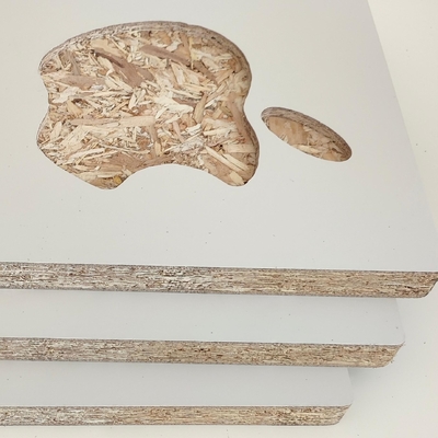 Factory Price 18mm High Gloss OSB Plywood 4x8 Sheet Laminated Particle Board PETG Chipboard E1 Pet MDF Cabinet Door for Kitchen